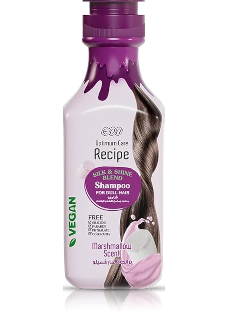 Eva Silk & Shine Blend Optimum Care Marshmallow Scent Shampoo, 350ml